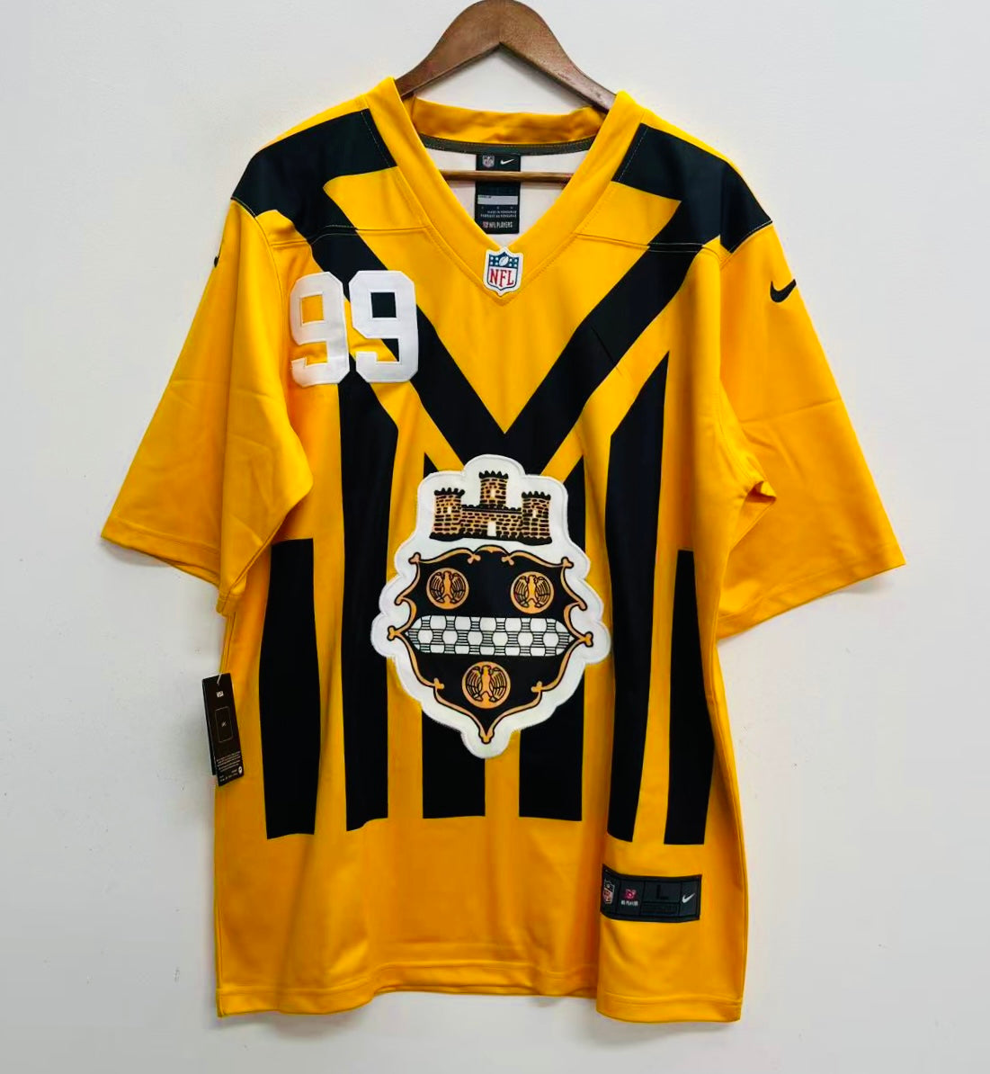 Brett Keisel Pittsburgh Steelers Official NFL Nike Jersey product image 3