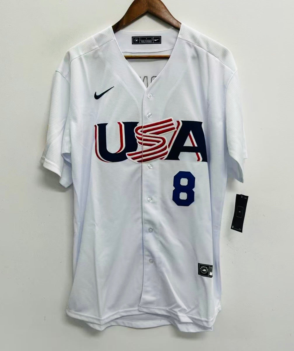 Trea Turner Team USA Baseball Jersey Nike white product image 2