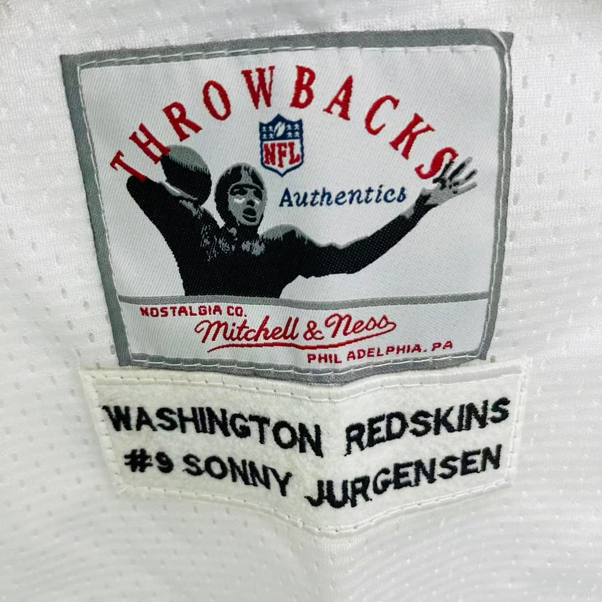 Sonny Jurgensen Washington Redskins Commanders Mitchell & product image 3