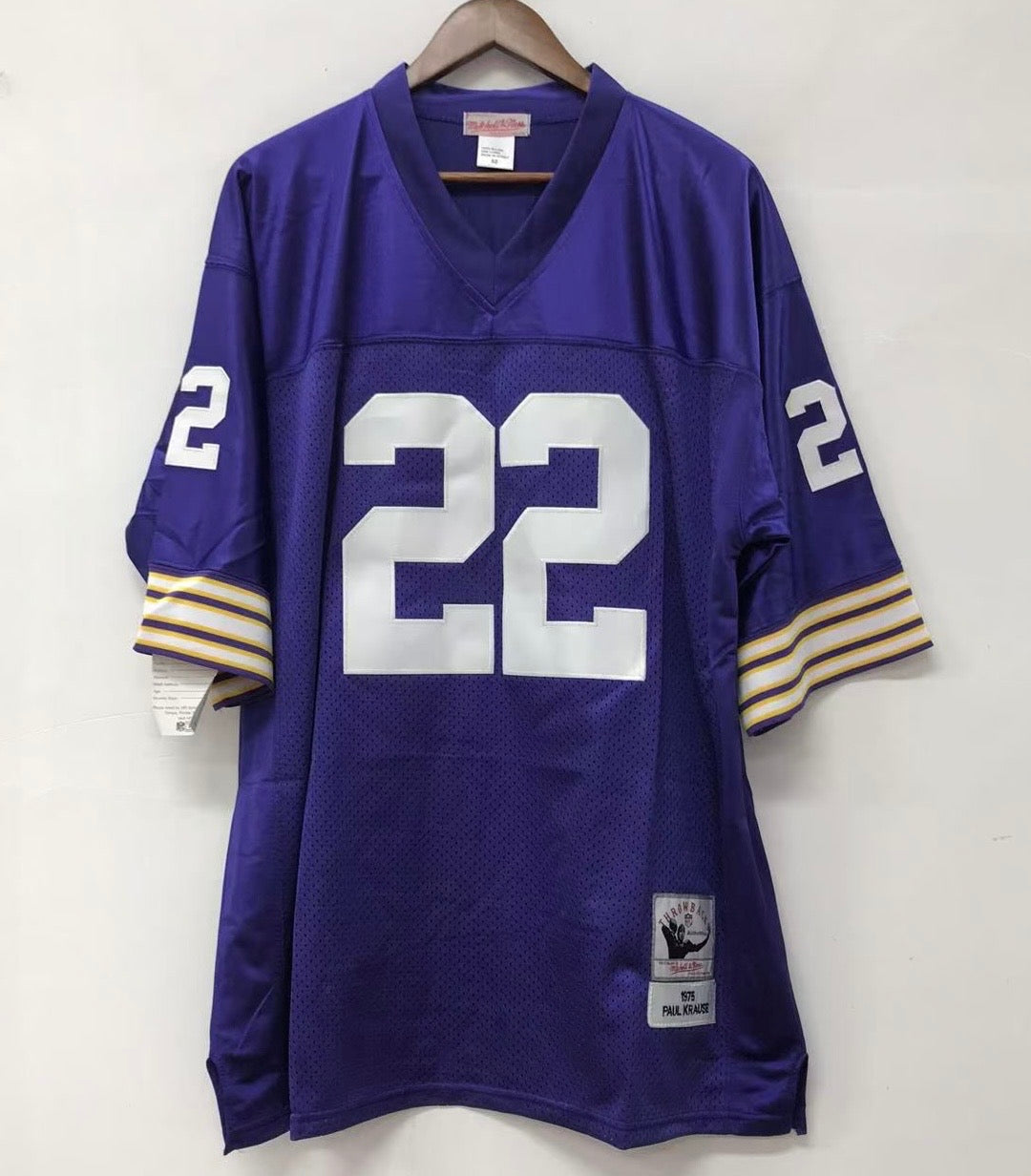 Paul Krause Minnesota Vikings Official NFL Jersey Mitchell product image 2