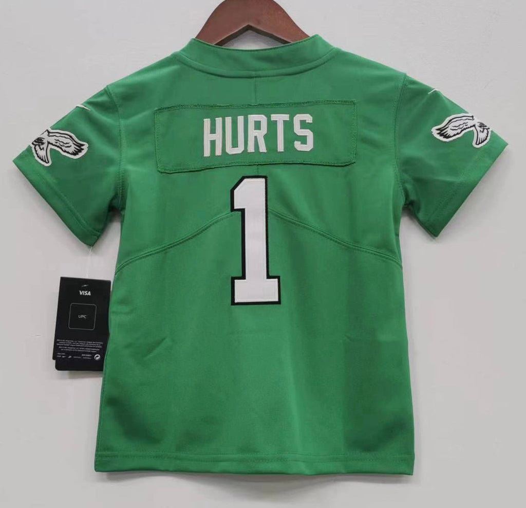 Jalen Hurts Philadelphia Eagles Kelly Green Official MFL product image 1