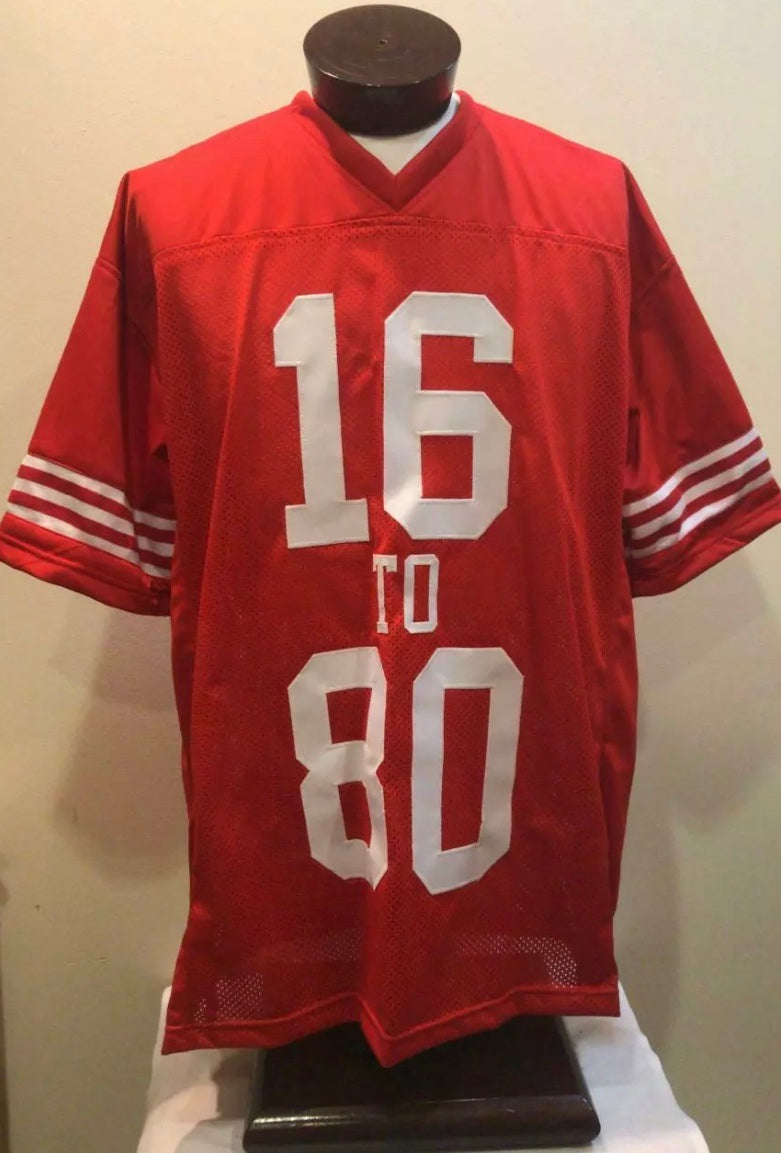 Joe Montana & Jerry Rice Autographed jersey with COA product image 2