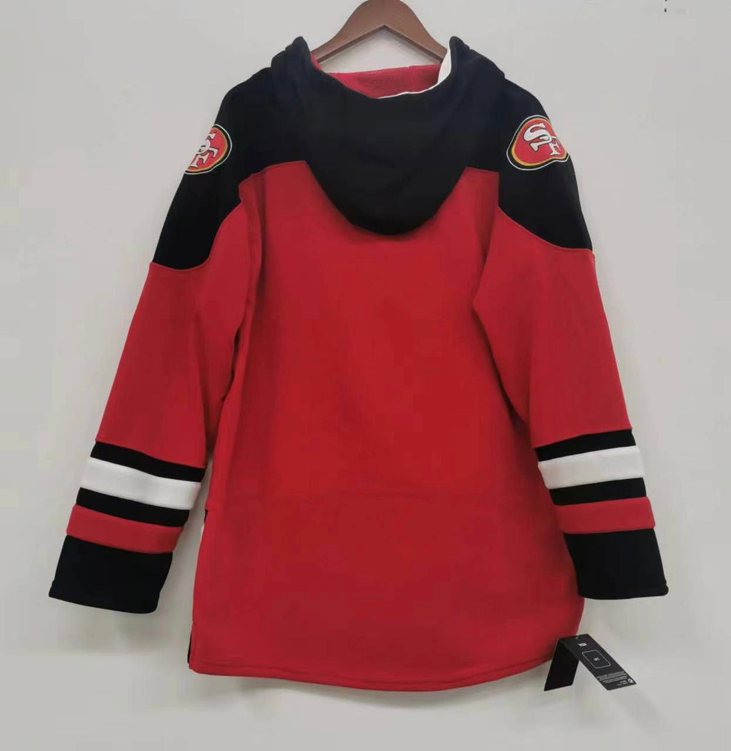 San Francisco 49ers Hockey style hoodie product image 2