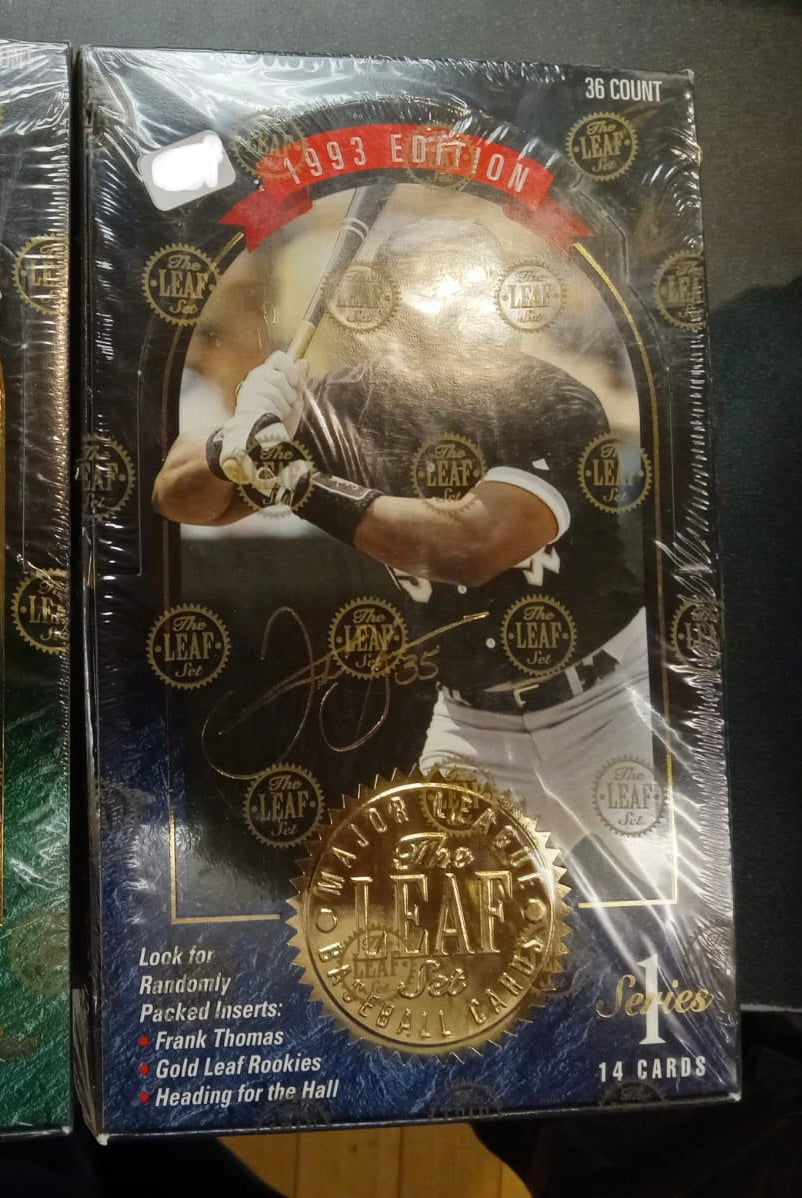 1993 Leaf baseball Series 1 wax box 36 packs product image 1