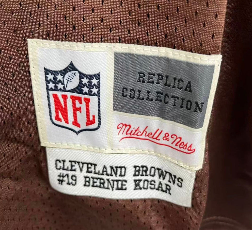 Bernie Kosar Cleveland Browns Official NFL Jersey Mitchell product image 4
