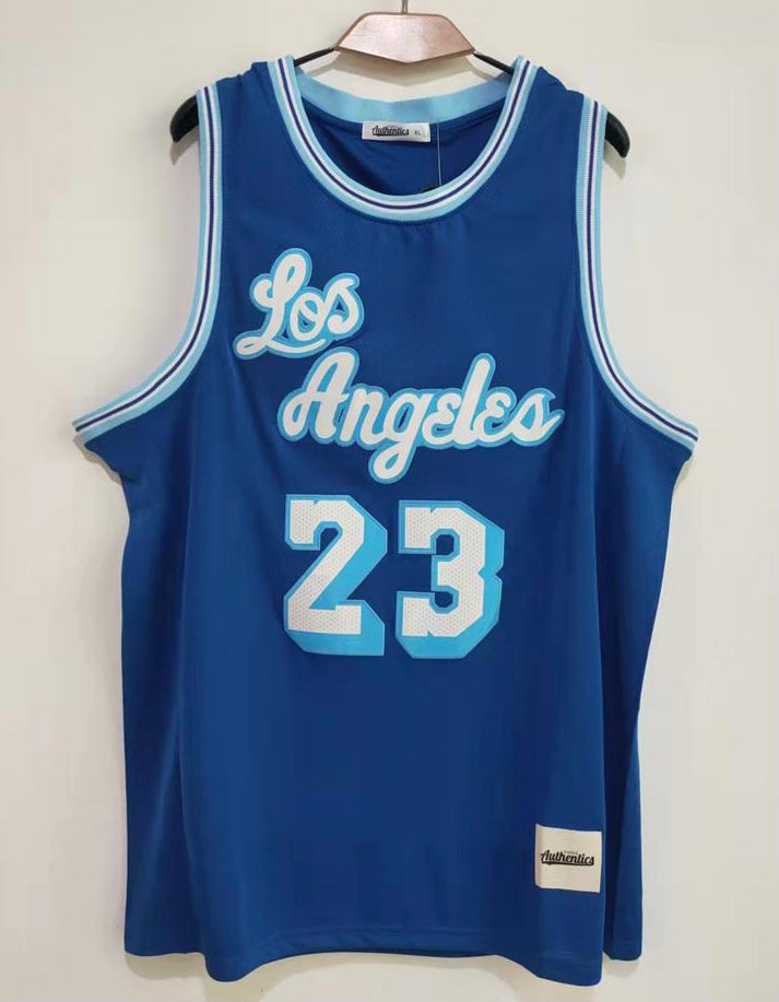 LeBron James Los Angeles Lakers Jersey blue product image 2