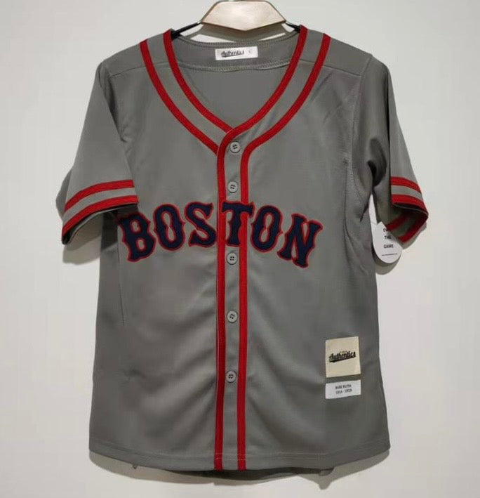 Babe Ruth YOUTH Boston Red Sox Jersey Classic Authentics product image 2