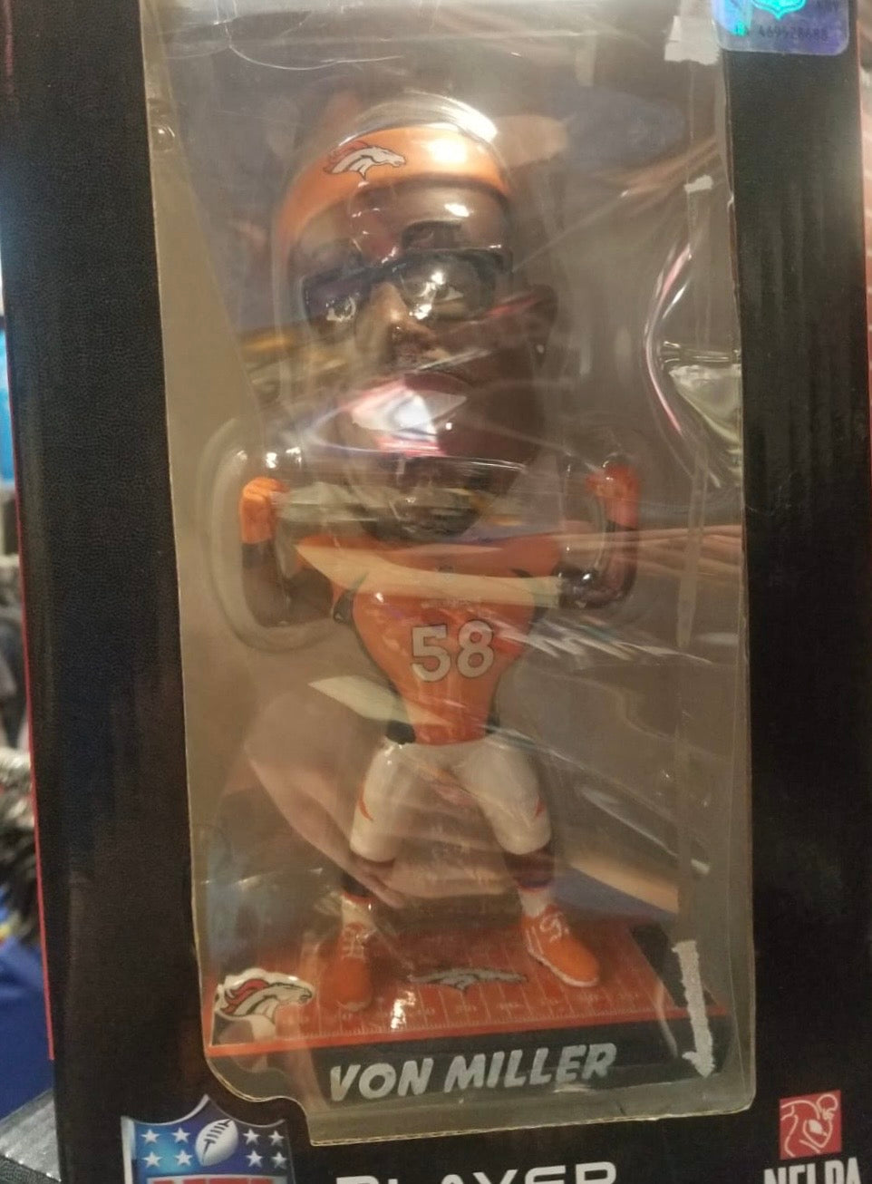 Von Miller Denver Broncos Caricature Bobblehead Forever product image 2