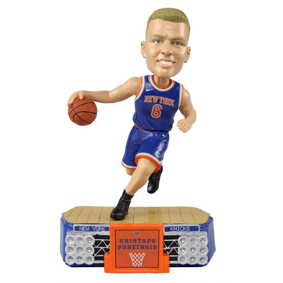 Kristaps Porzingis New York Knicks Bobblehead Forever product image 1