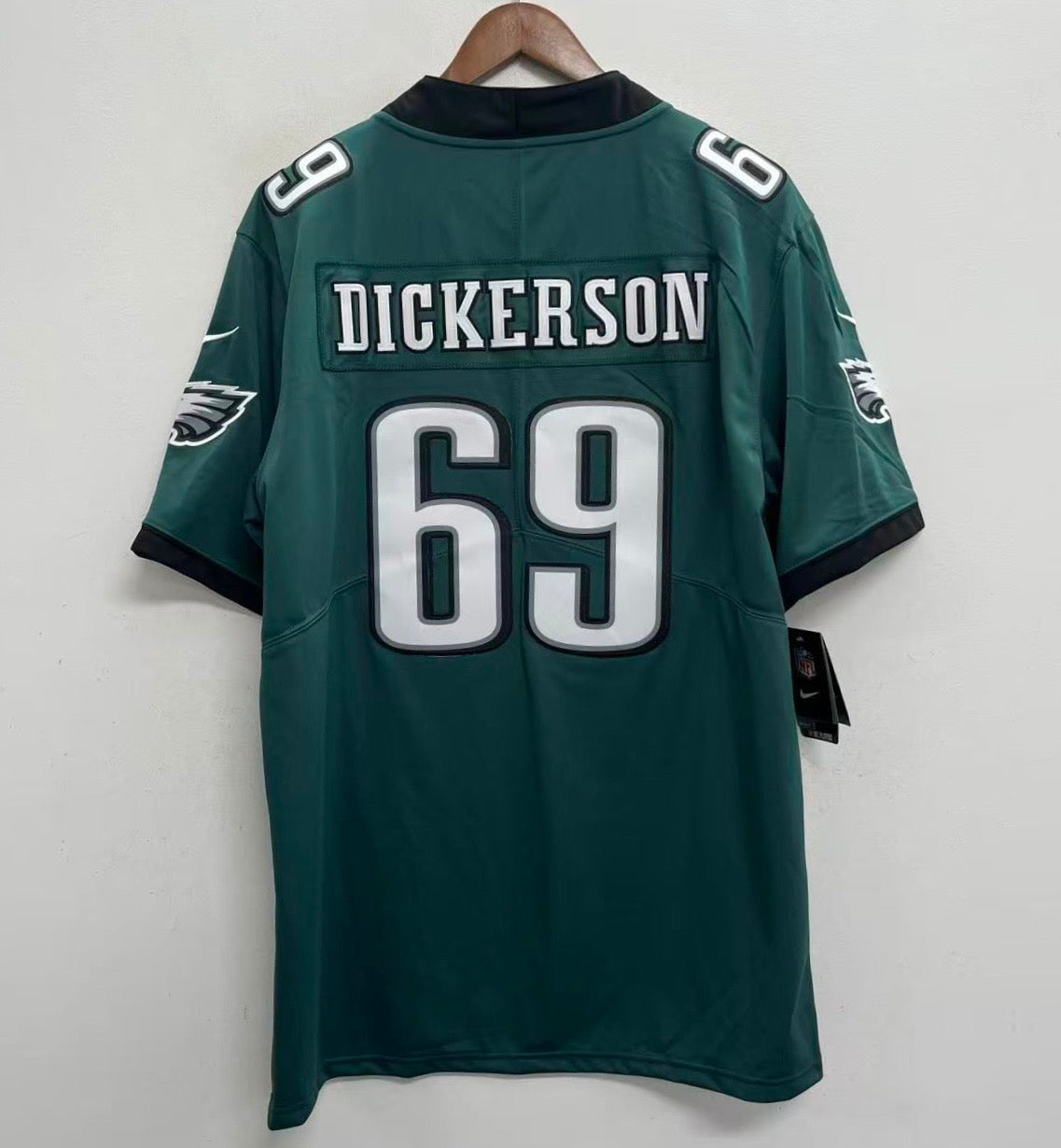 Landon Dickerson Philadelphia Eagles Nike NFL Jersey Green product image 2