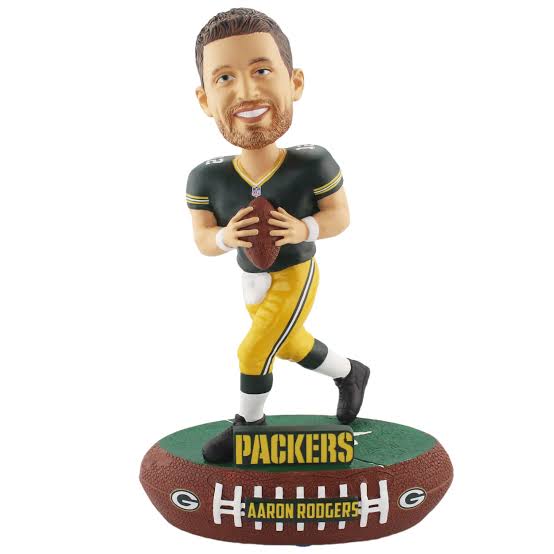 Aaron Rodgers Green Bay Packers Bobblehead Forever product image 1