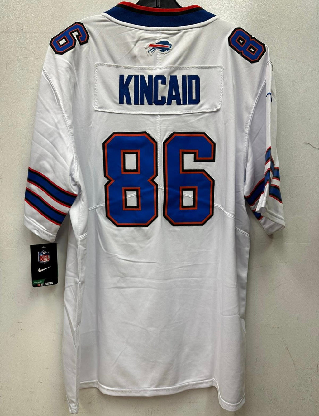 Dalton Kincaid Buffalo Bills Official NFL Nike Jersey white product image 1