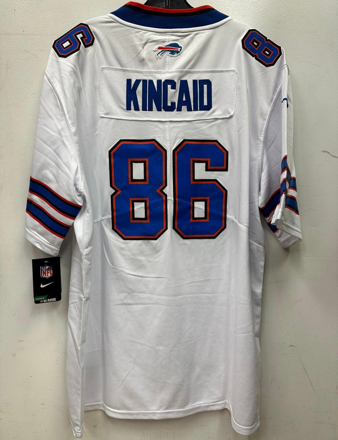 Dalton Kincaid Buffalo Bills Official NFL Nike Jersey white product image 1