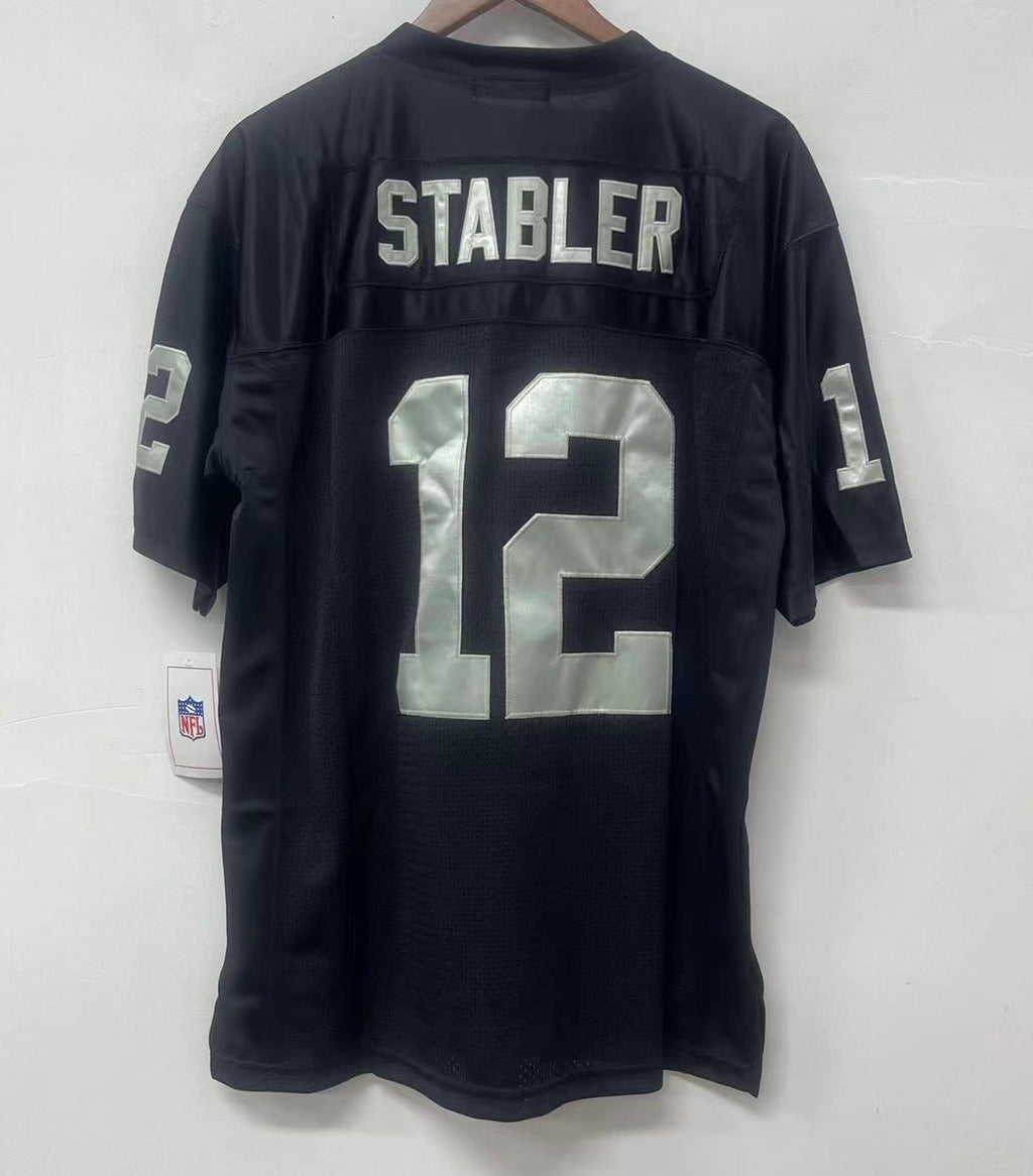 Ken Stabler Oakland Raiders NFL Mitchell & Ness Jersey black product image 3