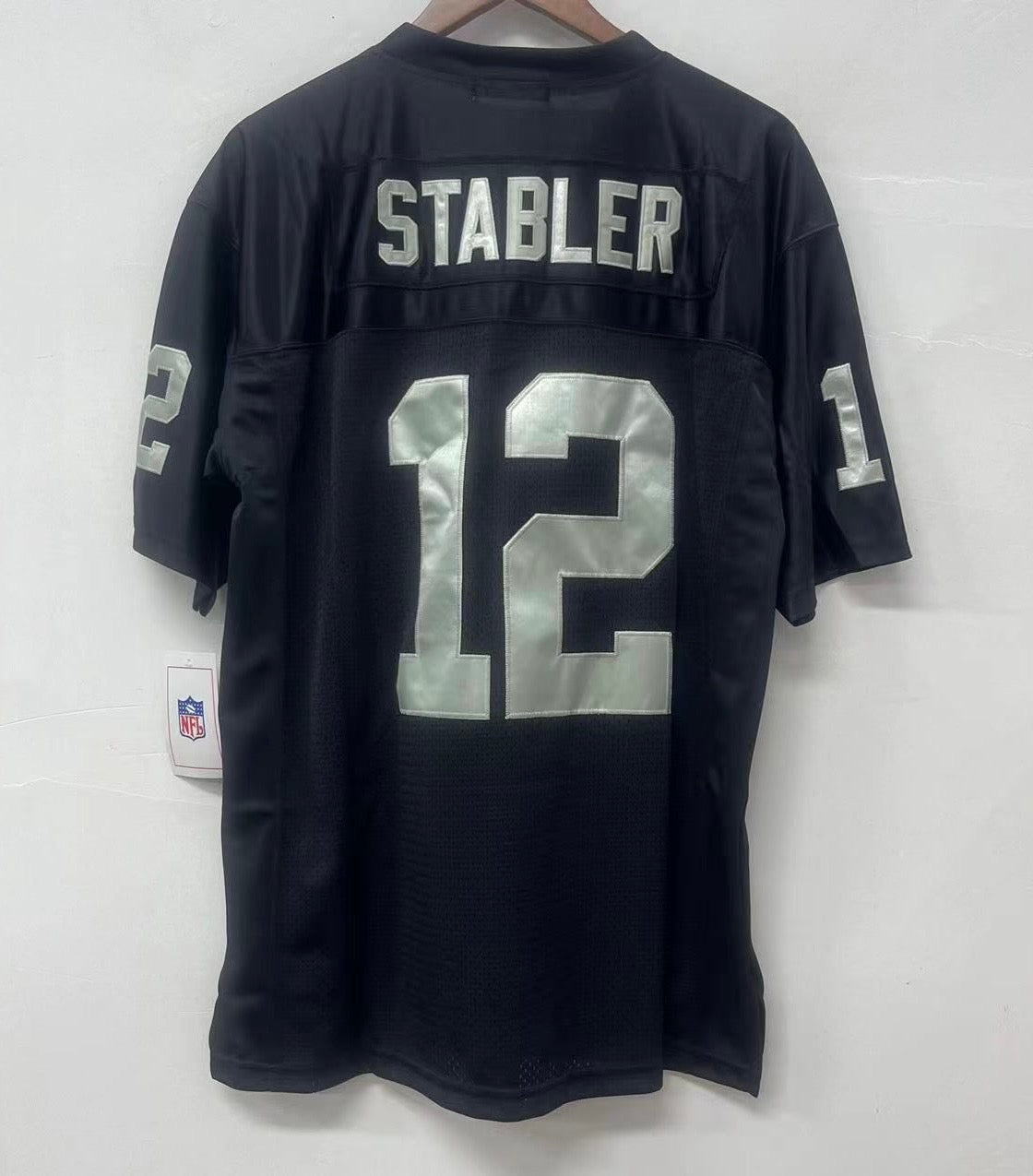 Ken Stabler Oakland Raiders NFL Mitchell & Ness Jersey black product image 3