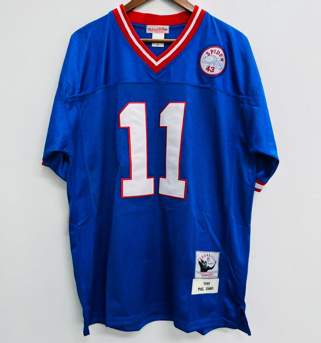 Phil Simms 1986 New York Giants Official NFL Mitchell & product image 2