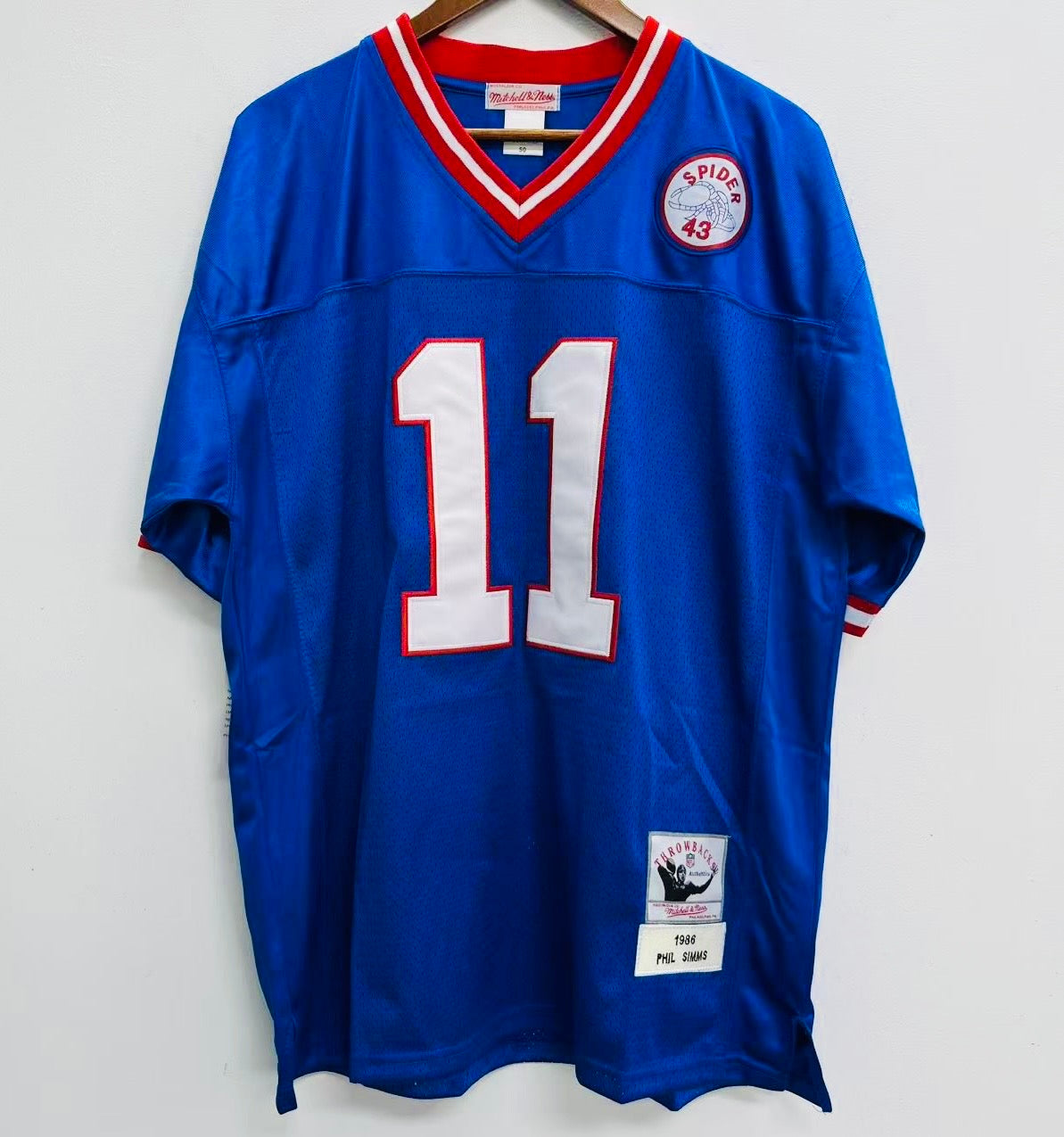 Phil Simms 1986 New York Giants Official NFL Mitchell & product image 2
