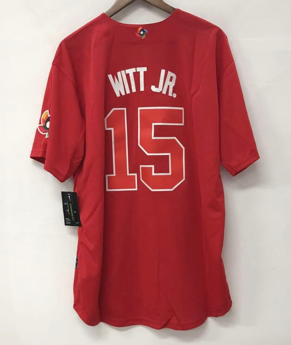 Bobby Witt Jr. Team USA Baseball Jersey Nike red product image 2