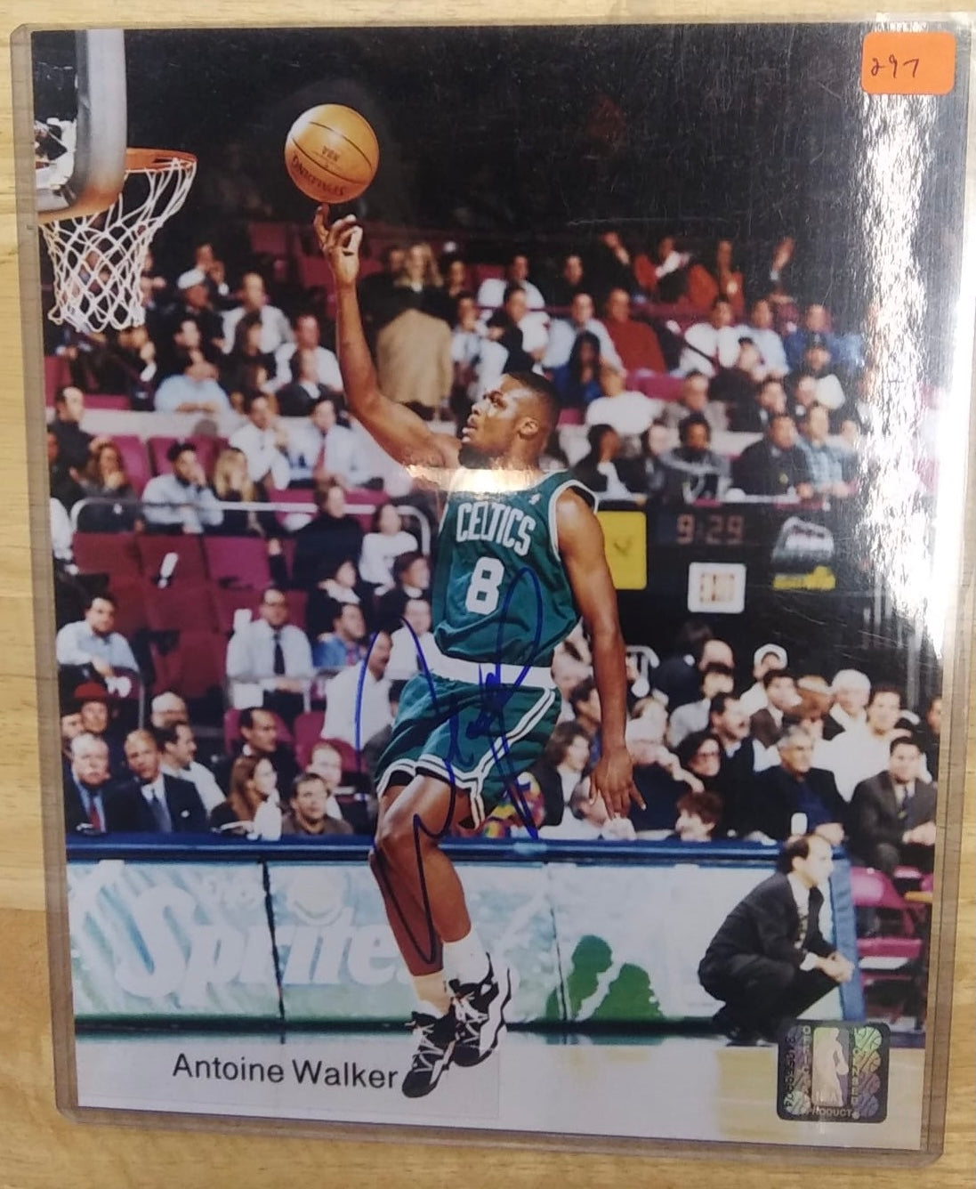 Antoine Walker Boston Celtics Autographed 8x10 photo with product image 1