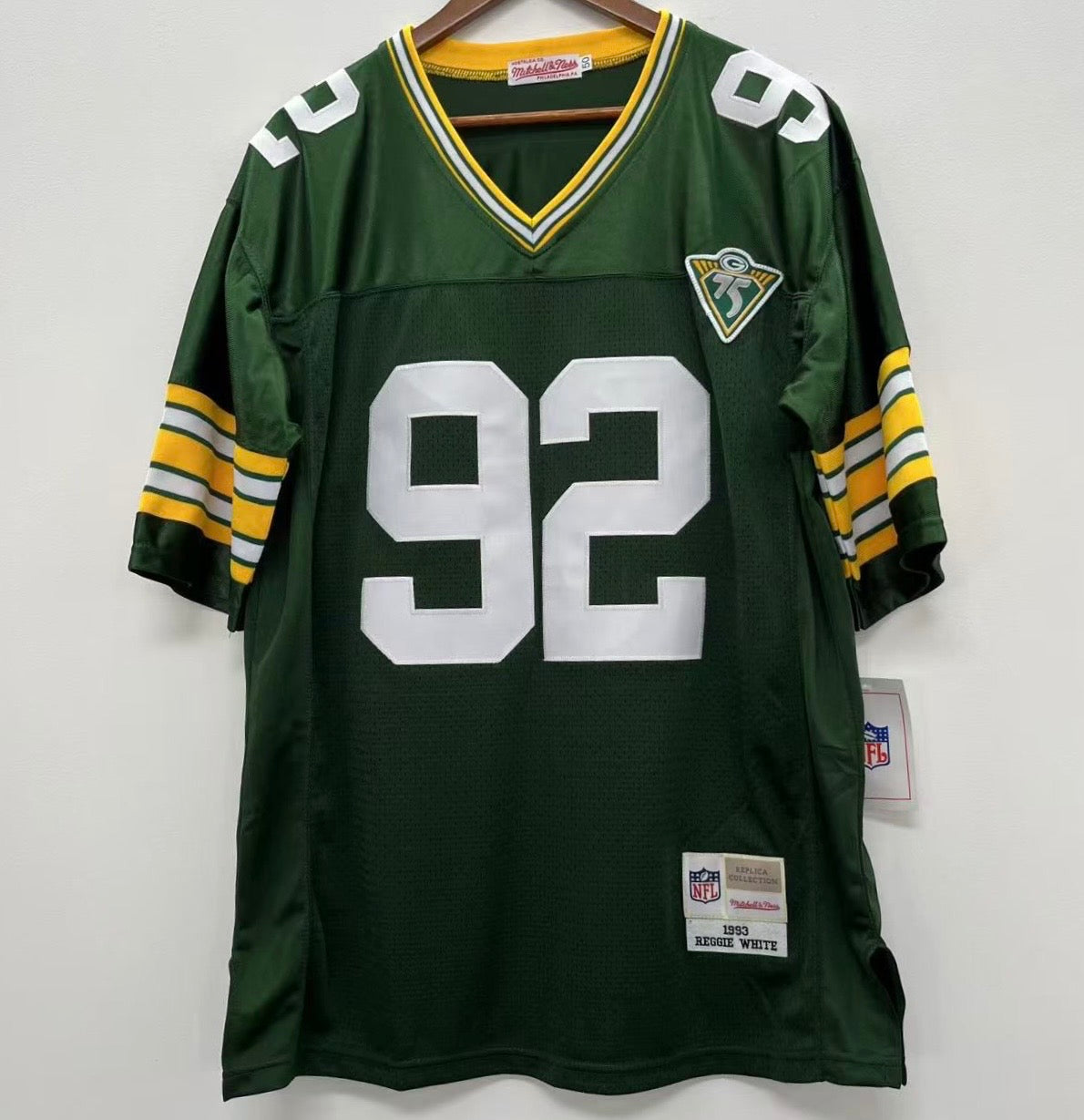 Reggie White Green Bay Packers Official NFL Jersey Mitchell product image 3