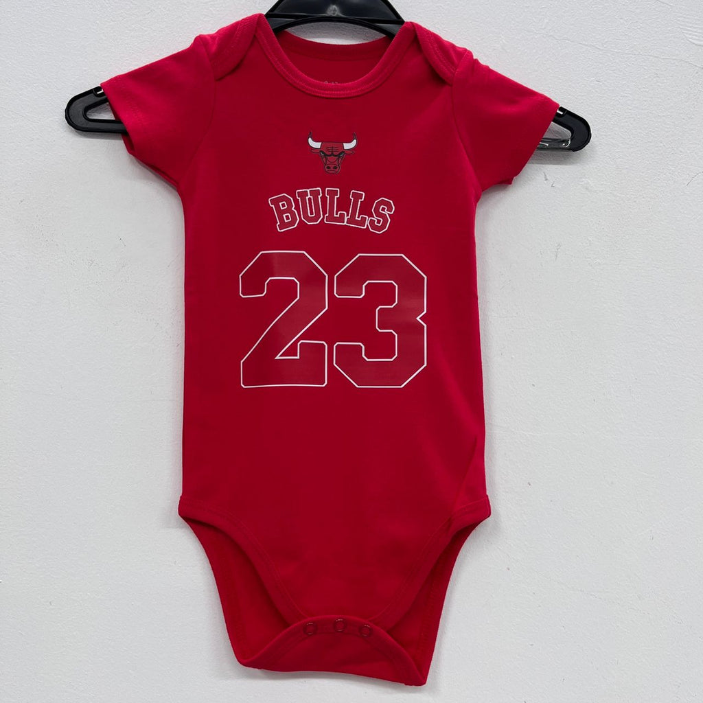 Michael Jordan Chicago Bulls baby onesie creeper snap suit product image 2