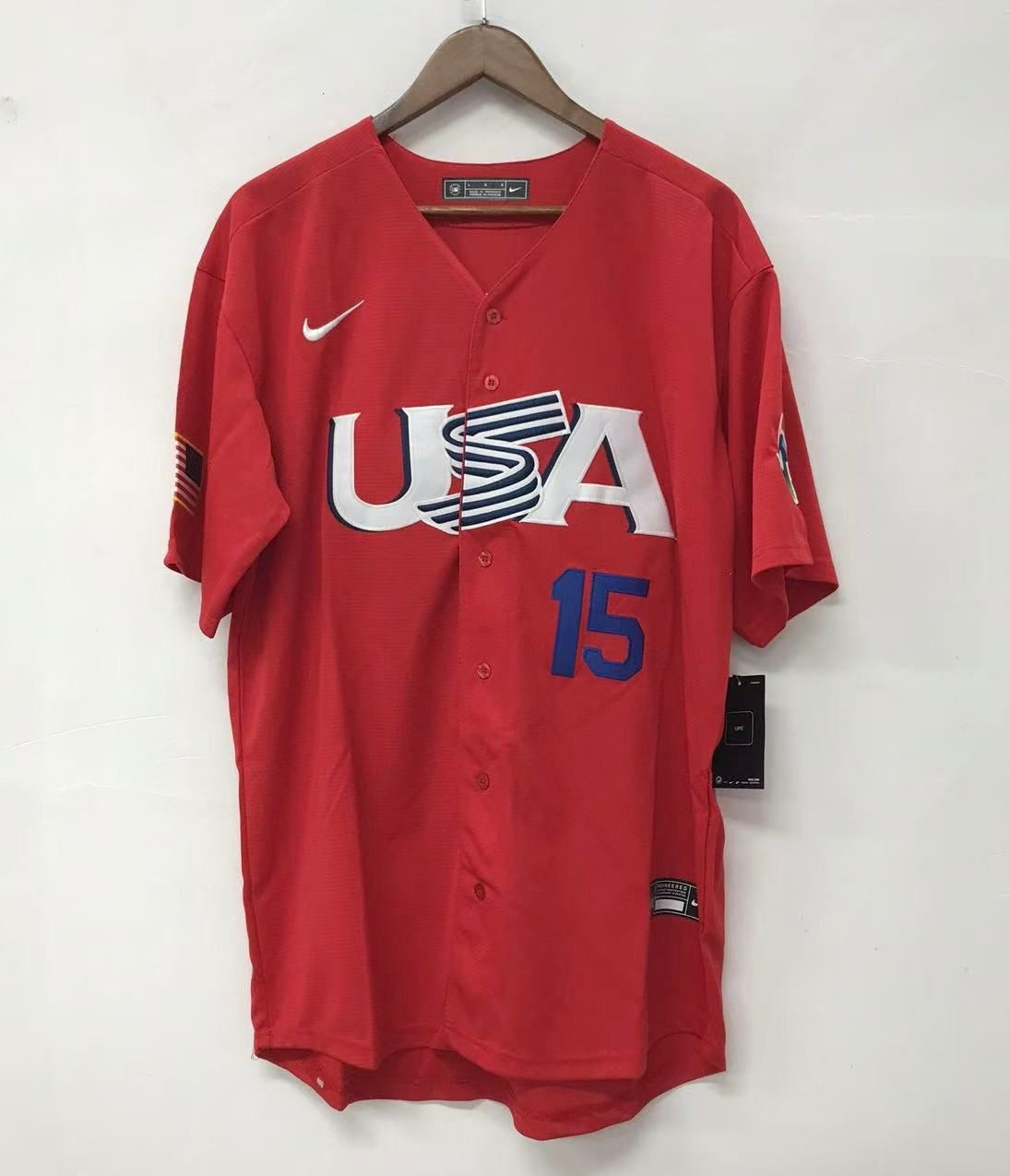 Bobby Witt Jr. Team USA Baseball Jersey Nike red product image 3