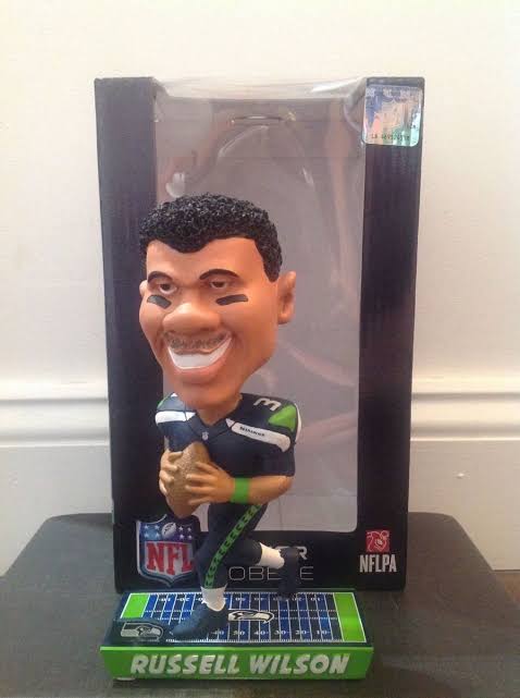 Russell Wilson Seattle Seahawks Caricature Bobblehead product image 2
