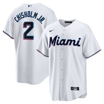 Jazz Chisholm Jr. Miami Marlins Jersey Nike white product image 1
