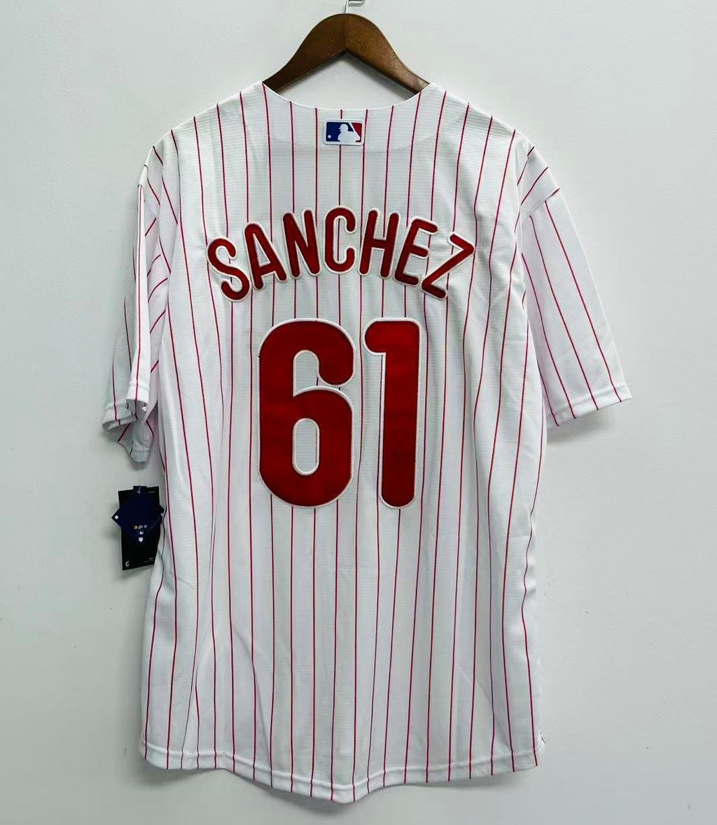 Christopher Sanchez Philadelphia Phillies Jersey white product image 1