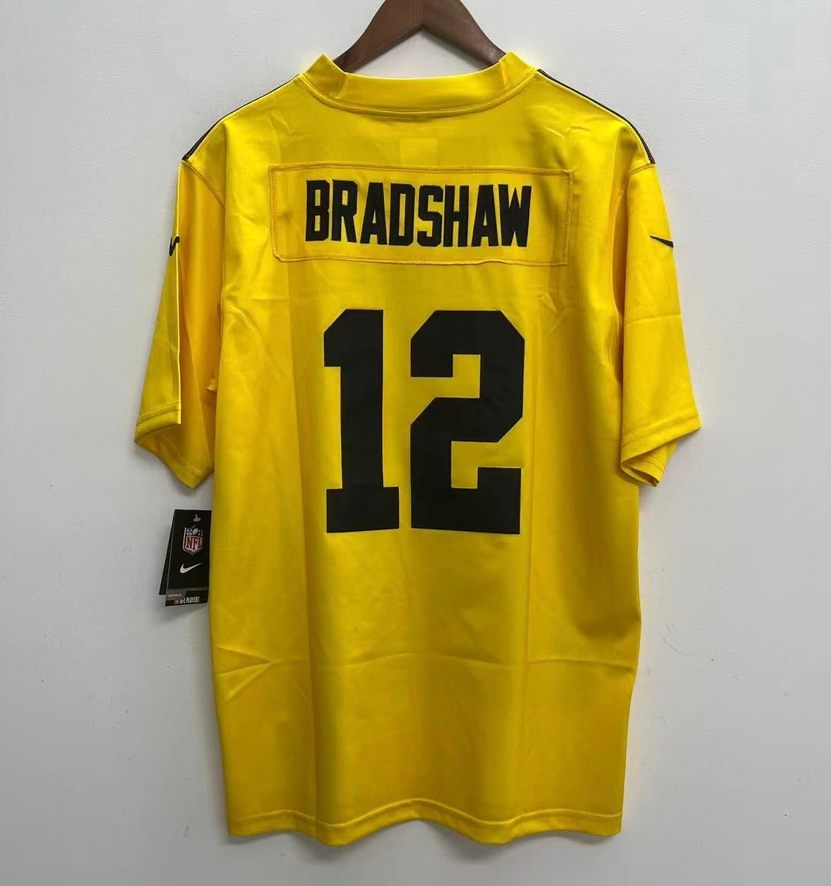 Terry Bradshaw Pittsburgh Steelers NFL Nike Jersey yellow product image 1