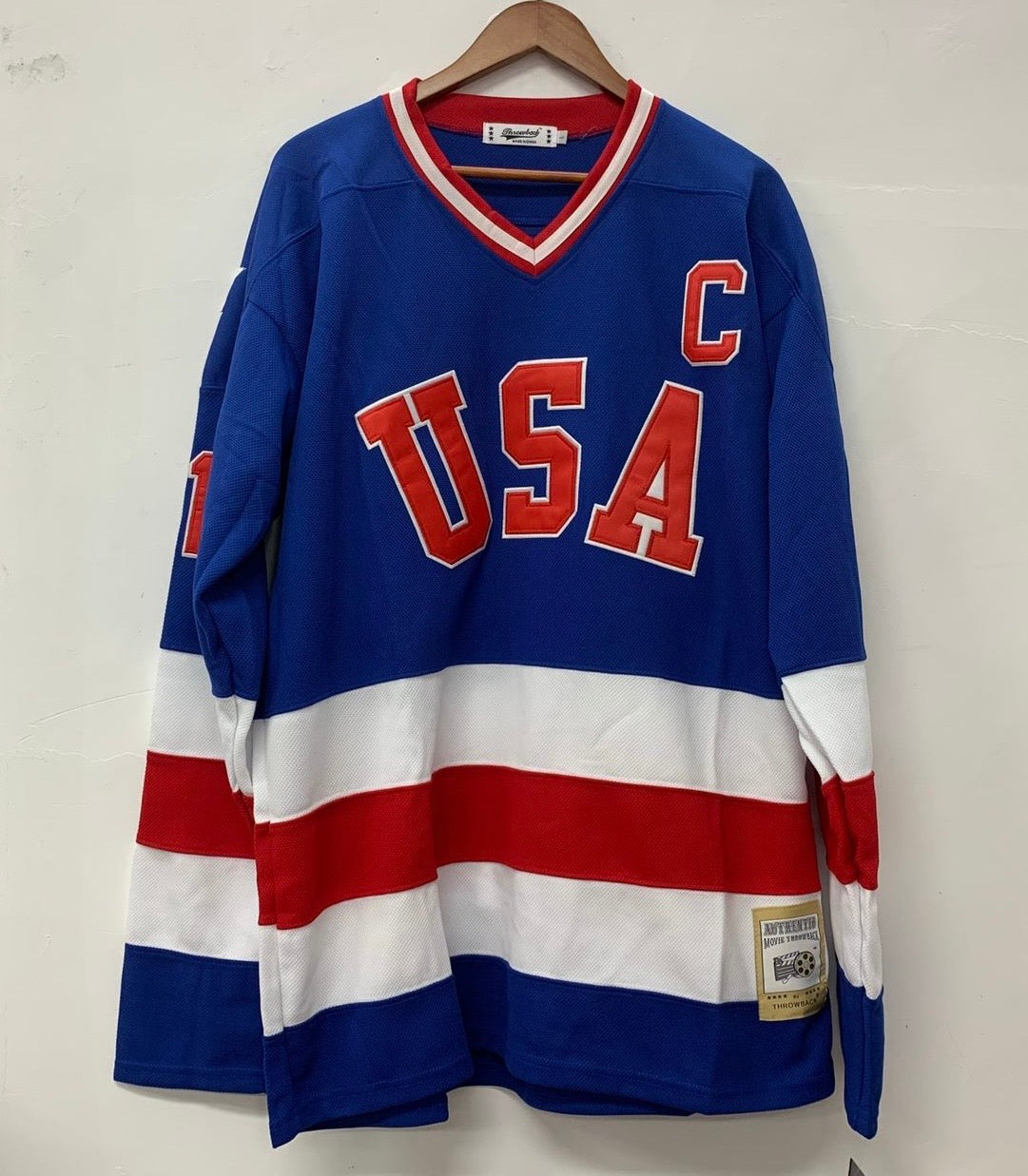 Mike Eruzione 1980 USA Olympic Hockey Jersey Miracle Movie product image 2