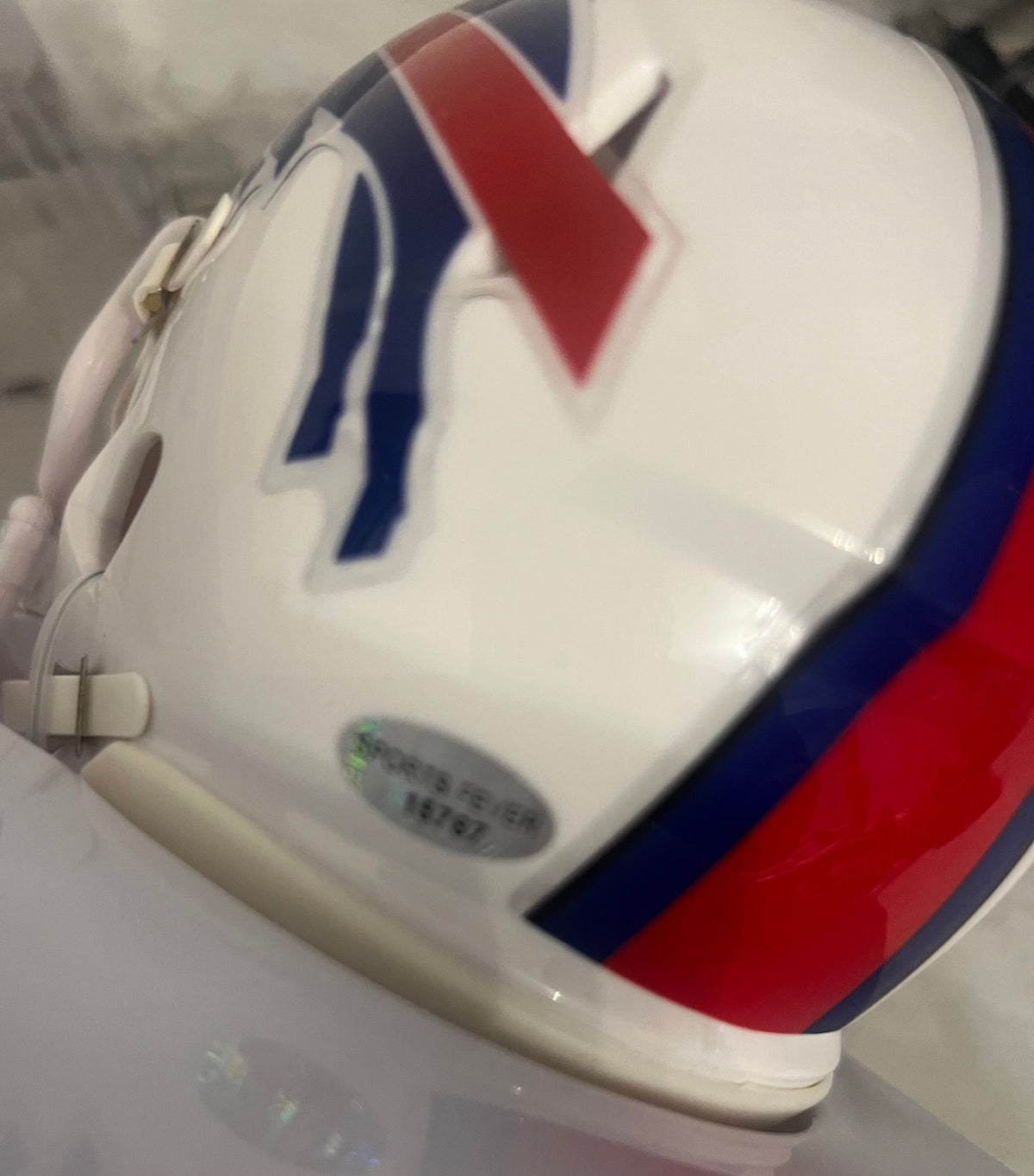Josh Allen Autographed Buffalo Bills Mini Helmet with COA & product image 4