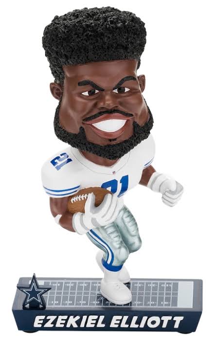 Ezekiel Elliott Dallas Cowboys Caricature Bobblehead product image 1