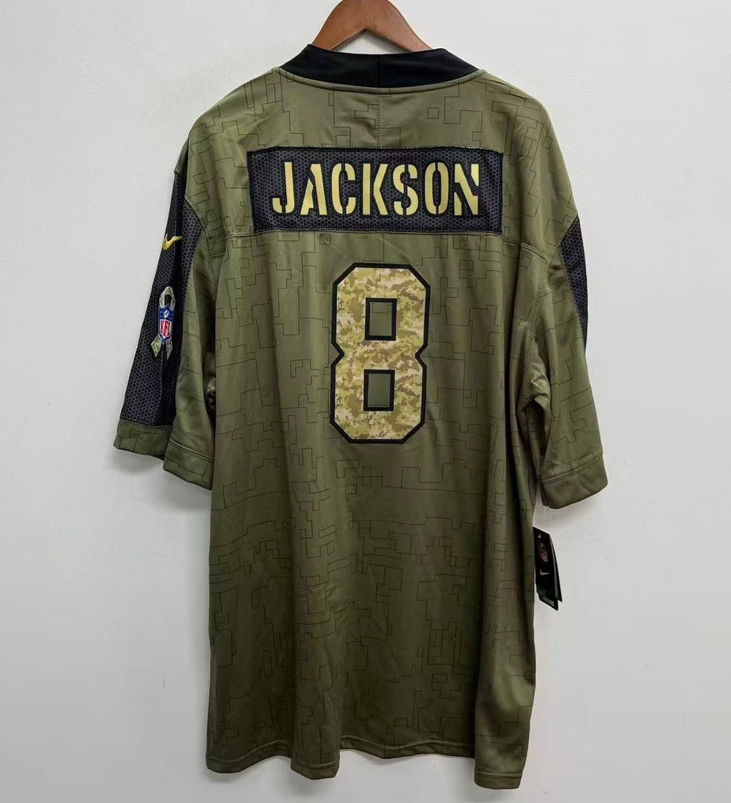 Lamar Jackson Baltimore Ravens Nike military salute to product image 3