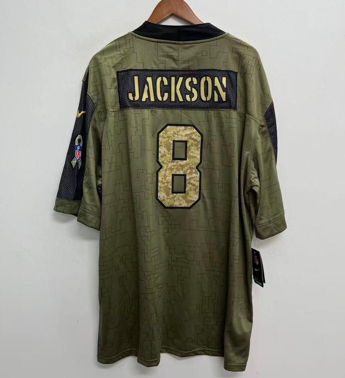 Lamar Jackson Baltimore Ravens Nike military salute to product image 3