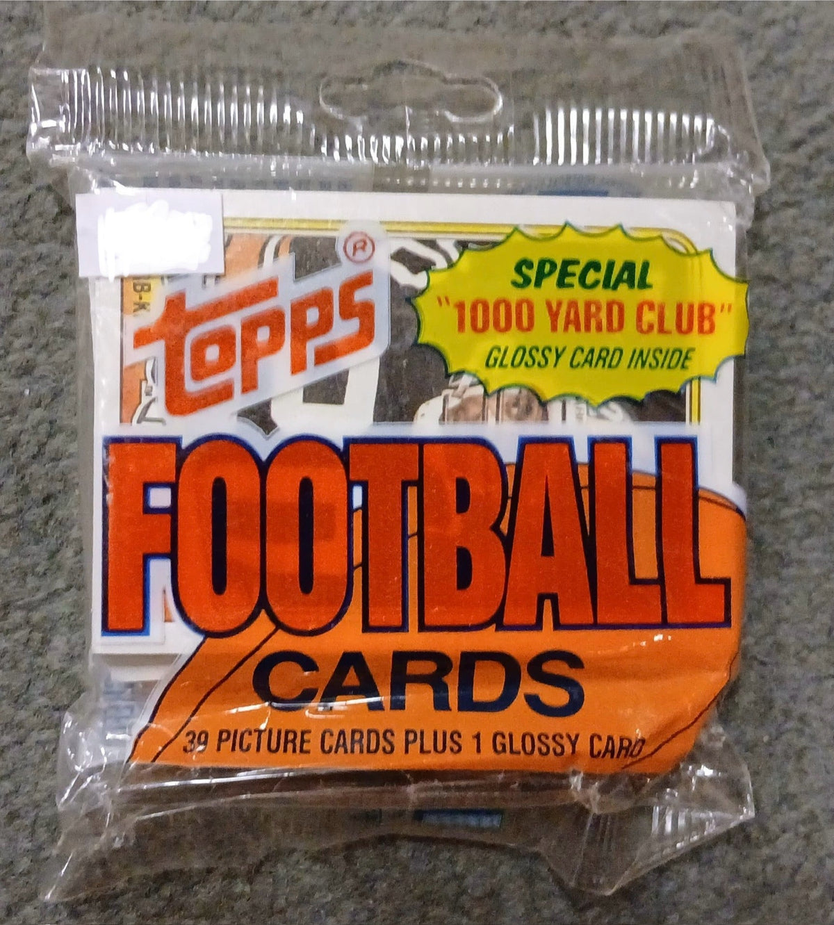 1988 Topps Football jumbo pack 39 cards product image 1