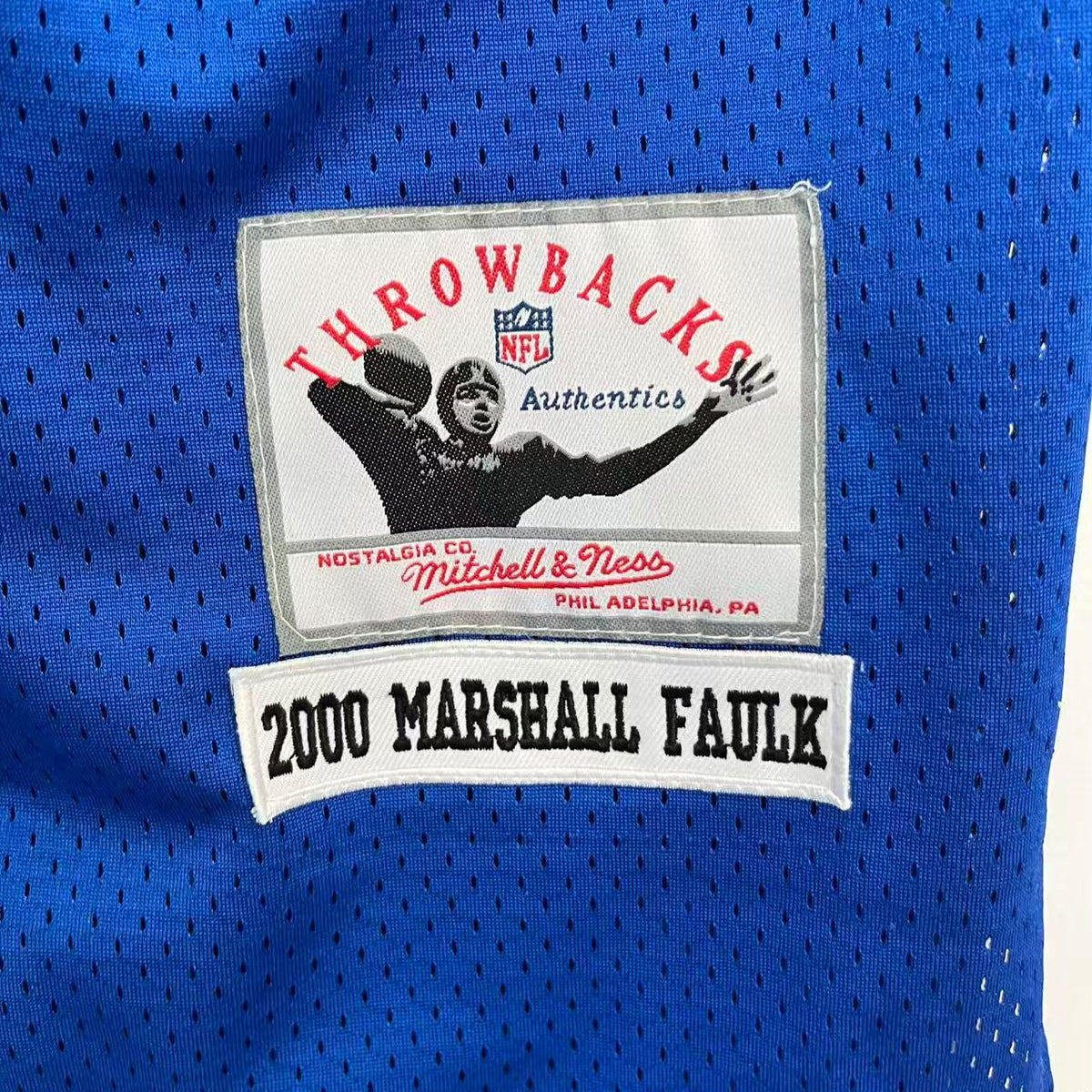 Marshall Faulk Los Angeles St. Louis Rams NFL Mitchell & product image 3