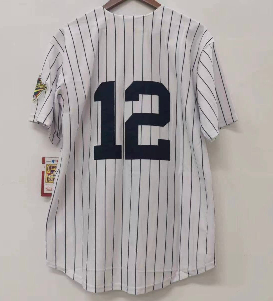Wade Boggs New York Yankees 1996 World Series Jersey product image 1