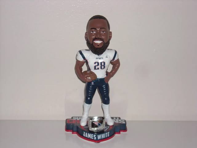 James White New England Patriots Bobblehead Forever product image 3
