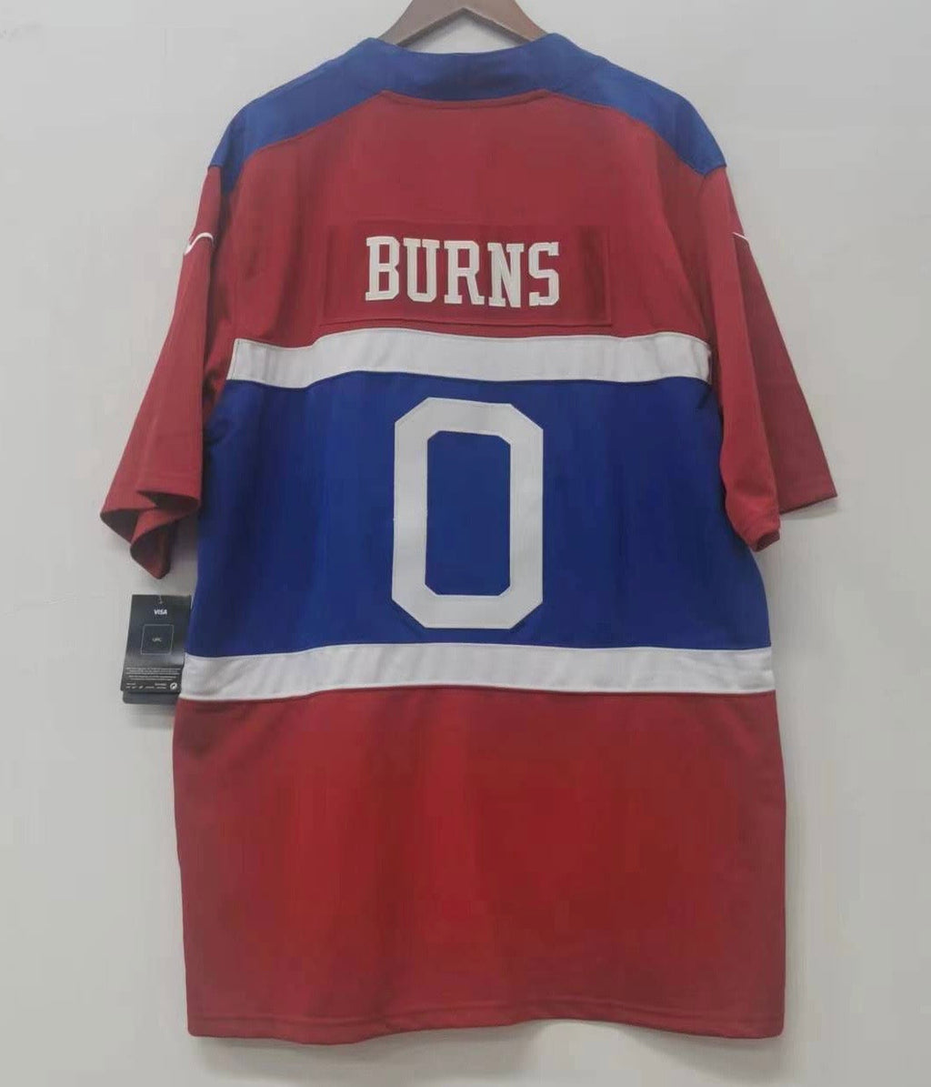 Brian Burns New York Giants official NFL century red Nike product image 1