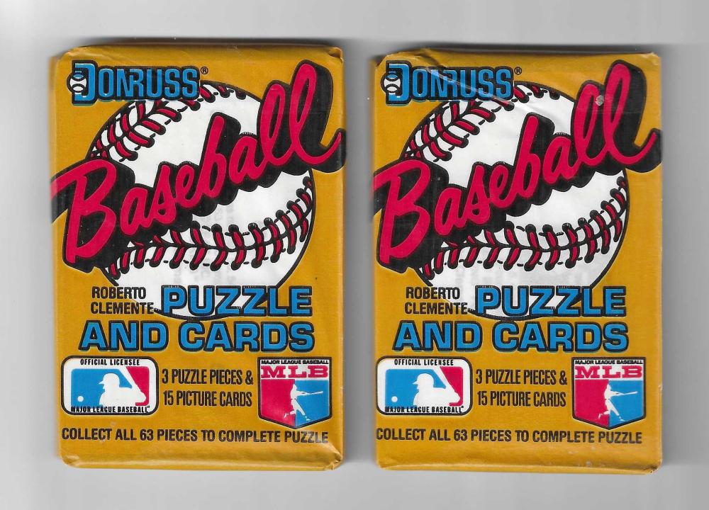 1987 Donruss baseball wax box 36 packs fresh case product image 3