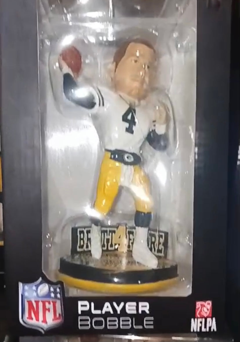 Brett Favre Green Bay Packers Career Stats Bobblehead product image 2