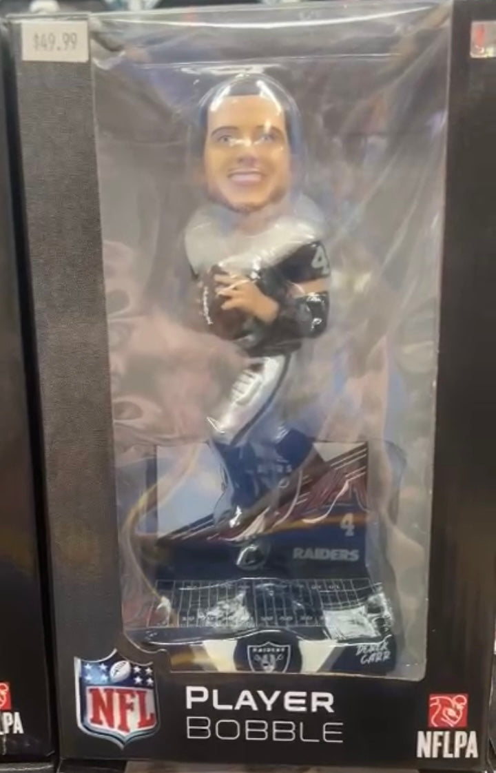 Derek Carr Raiders Bobblehead Forever Collectibles product image 2