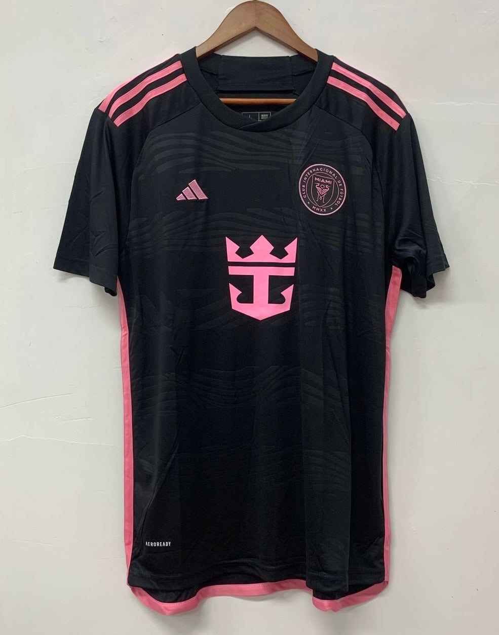 Lionel Messi Adidas Inter Miami home 2024 black Jersey adult product image 2