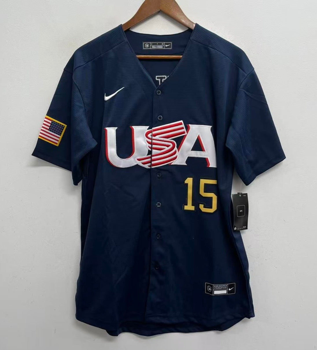 Bobby Witt Jr. Team USA Baseball Jersey Nike blue product image 3