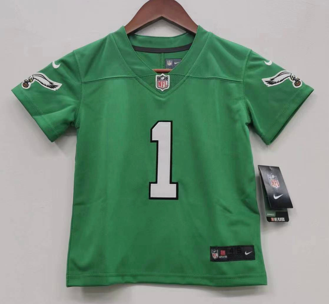 Jalen Hurts Philadelphia Eagles Kelly Green Official MFL product image 2