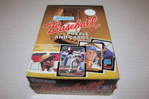 1987 Donruss baseball wax box 36 packs fresh case product image 1