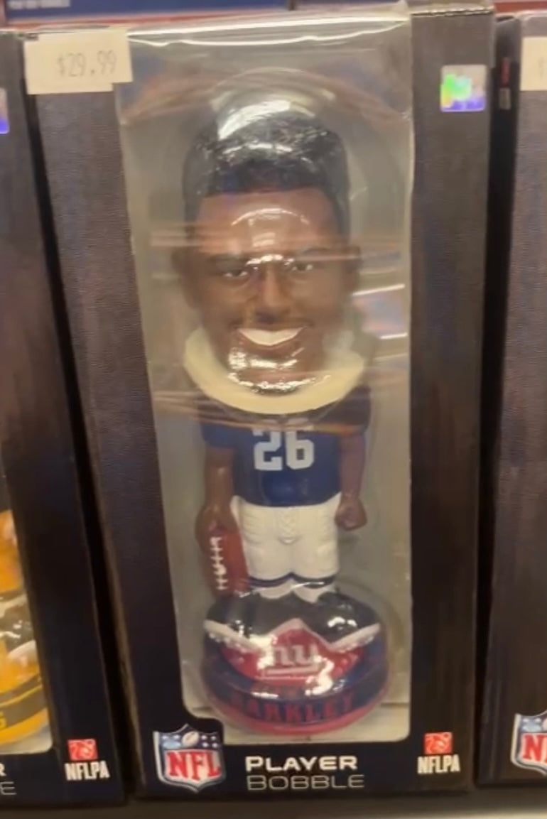 Saquon Barkley New York Giants Bobblehead Forever product image 2