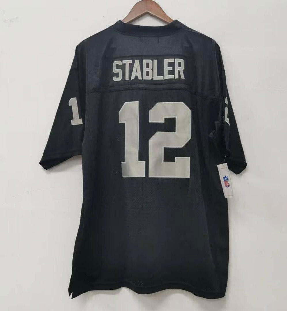 Ken Stabler Oakland Raiders NFL Mitchell & Ness Jersey black product image 1