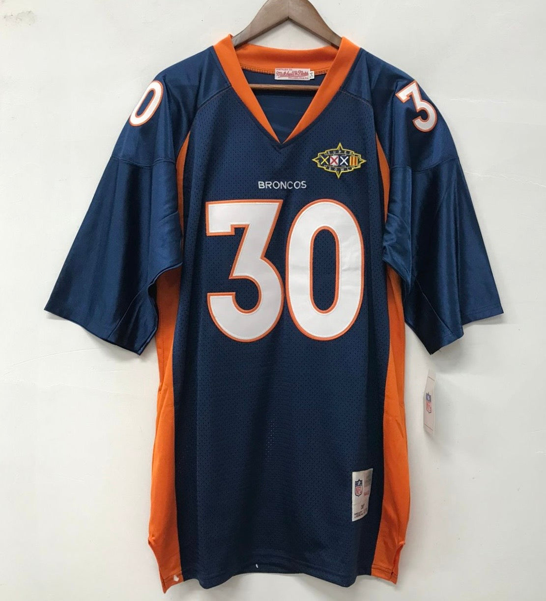 Terrell Davis Mitchell & Ness Denver Broncos Jersey Blue product image 3